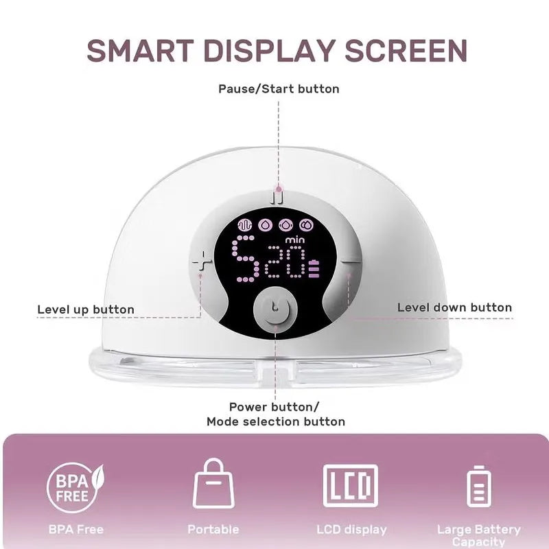 All-in-one M5 Wearable Breast Pump - Painlessly Pump