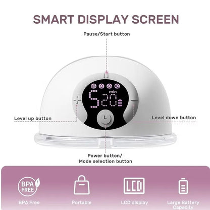 All-in-one M5 Wearable Breast Pump - Painlessly Pump