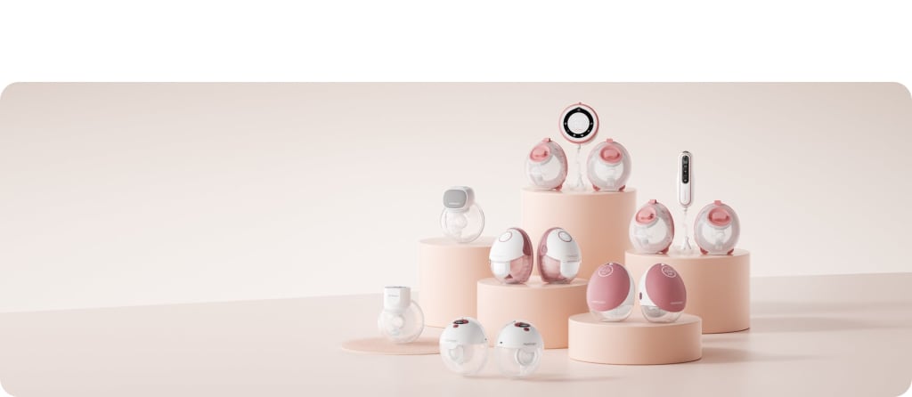 All-in-one M5 Wearable Breast Pump - Painlessly Pump